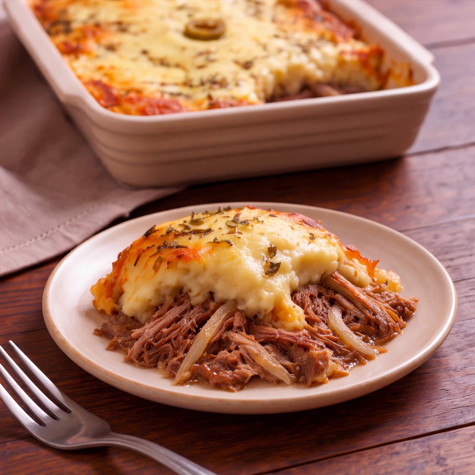 Escondidinho de Carne Seca