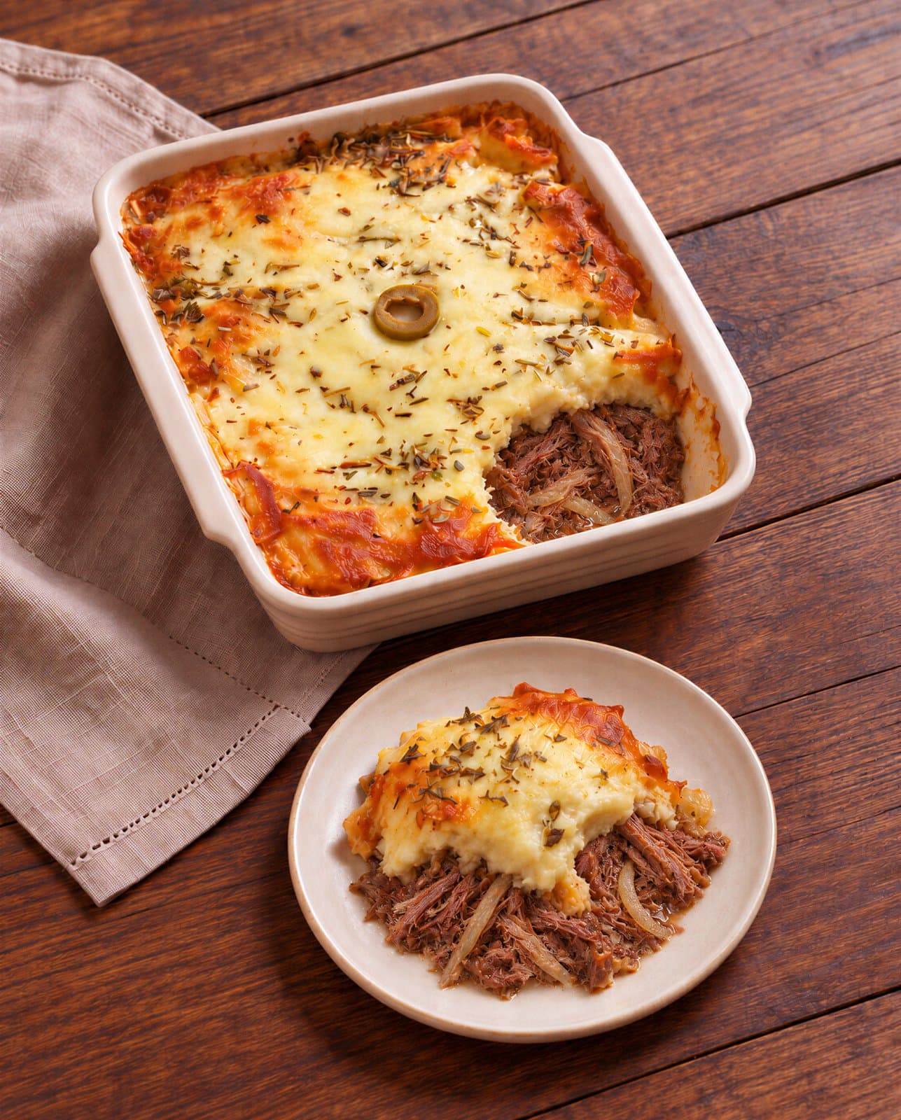 Escondidinho de Carne Seca